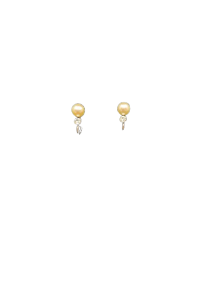 Diamond and Pearl Earrings (20788)