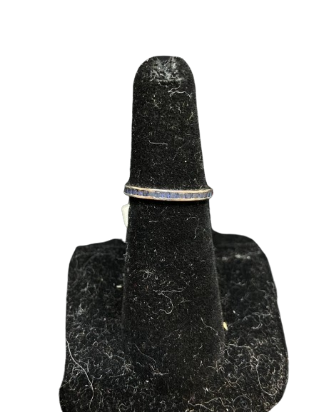 Sterling Silver Sapphire Ring (22263)