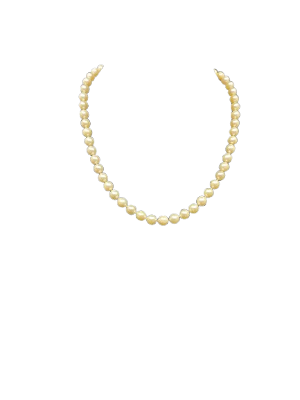 Simple Pearl Necklace (20797)