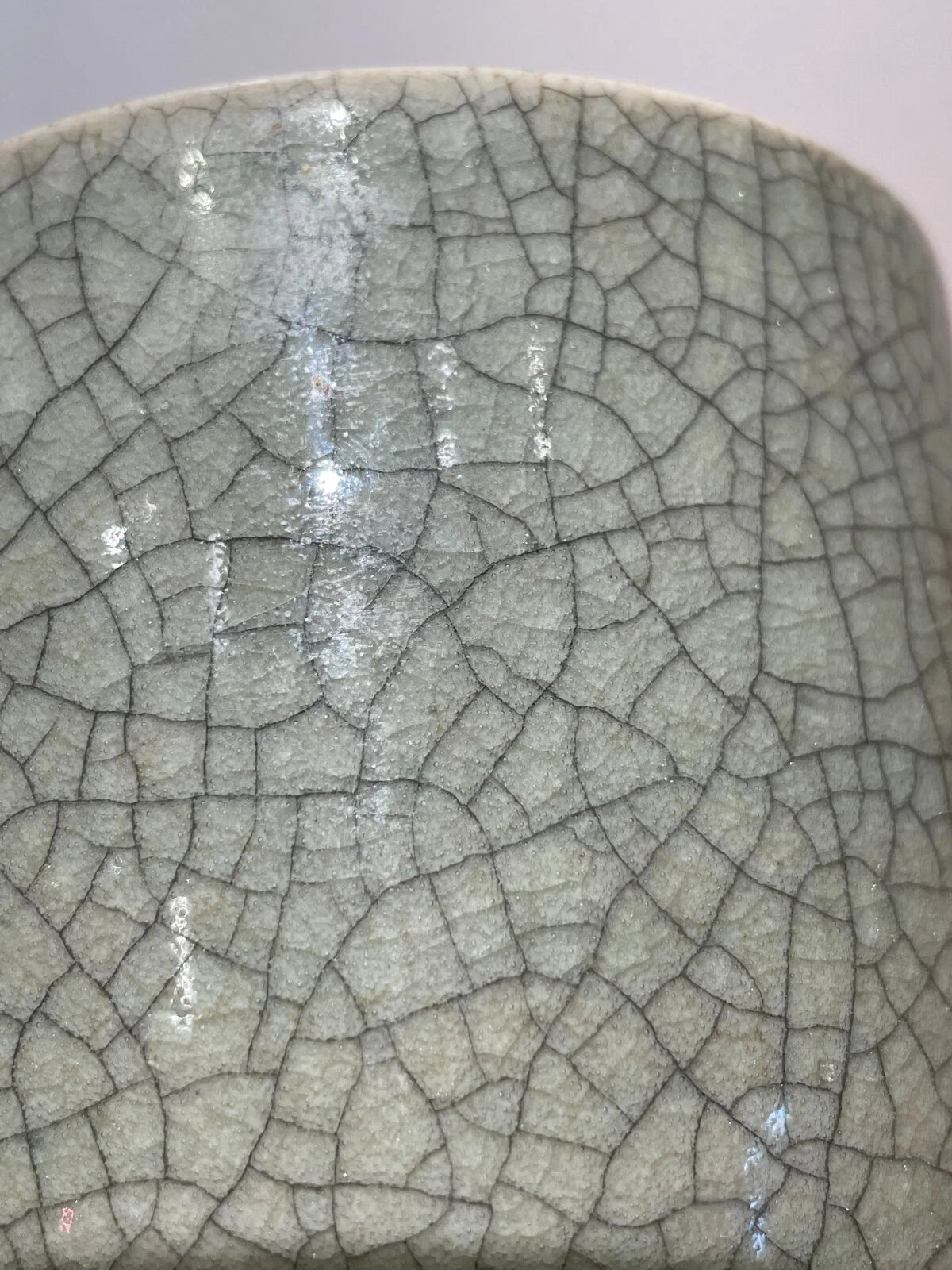 Celadon Ming Brush Pot (17218)