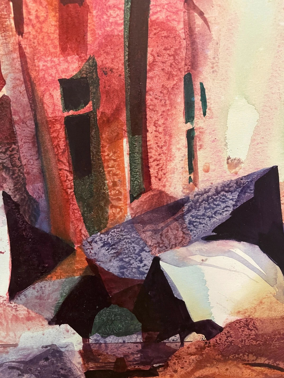 Frank LaLumia (American, 1977-Present) "Yosemite" Watercolor (17210)