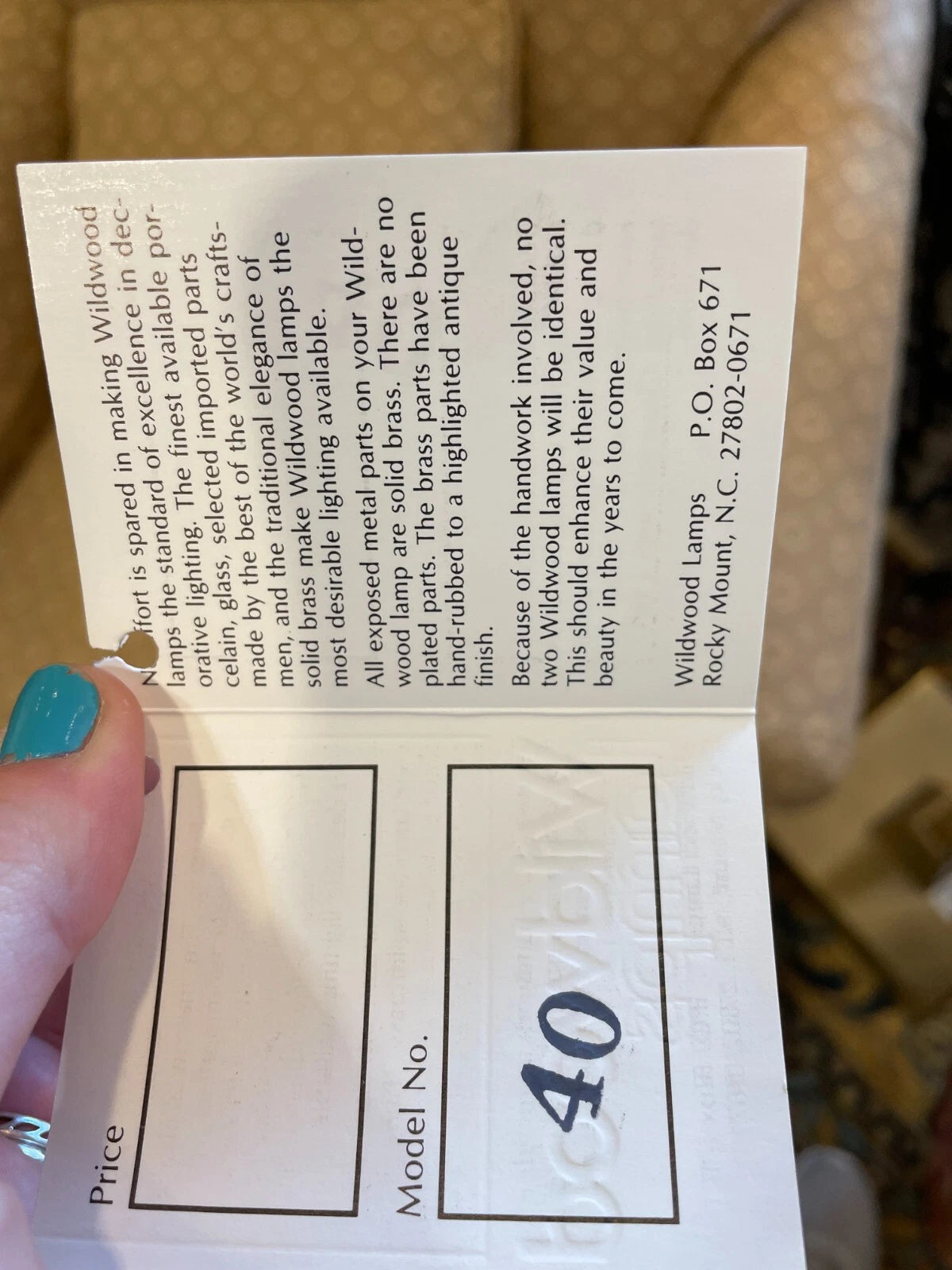 Wildwood Brushed Brass Torchiere (22730)