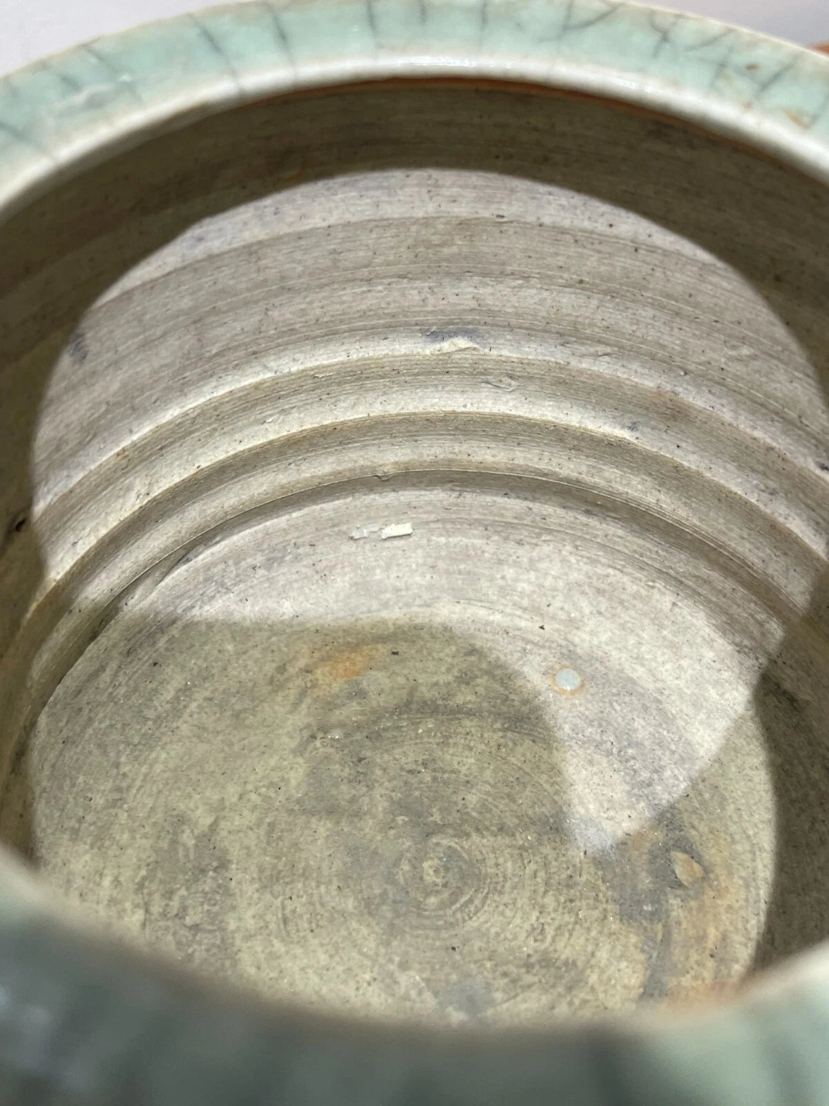 Celadon Ming Brush Pot (17218)