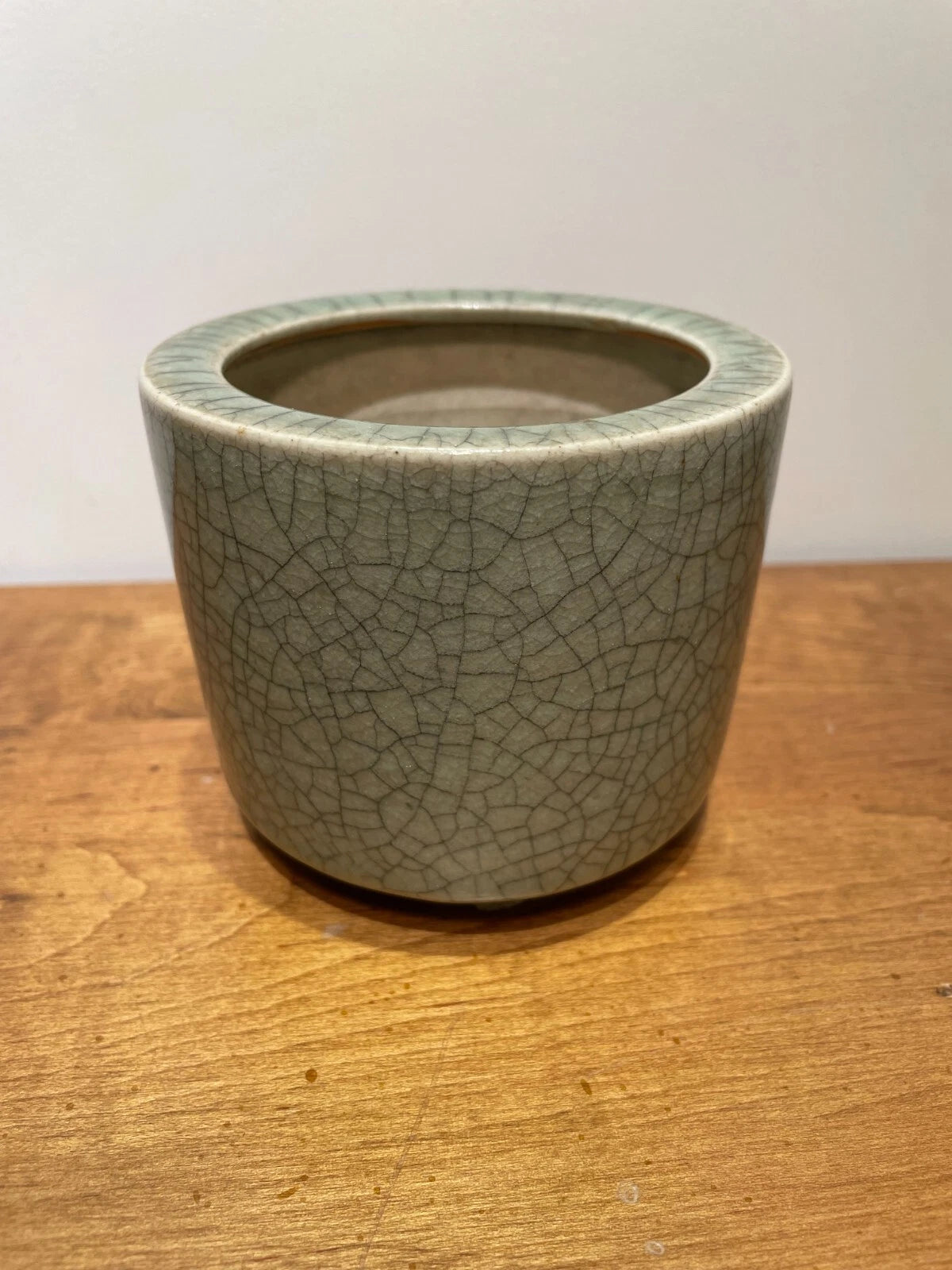 Celadon Ming Brush Pot (17218)