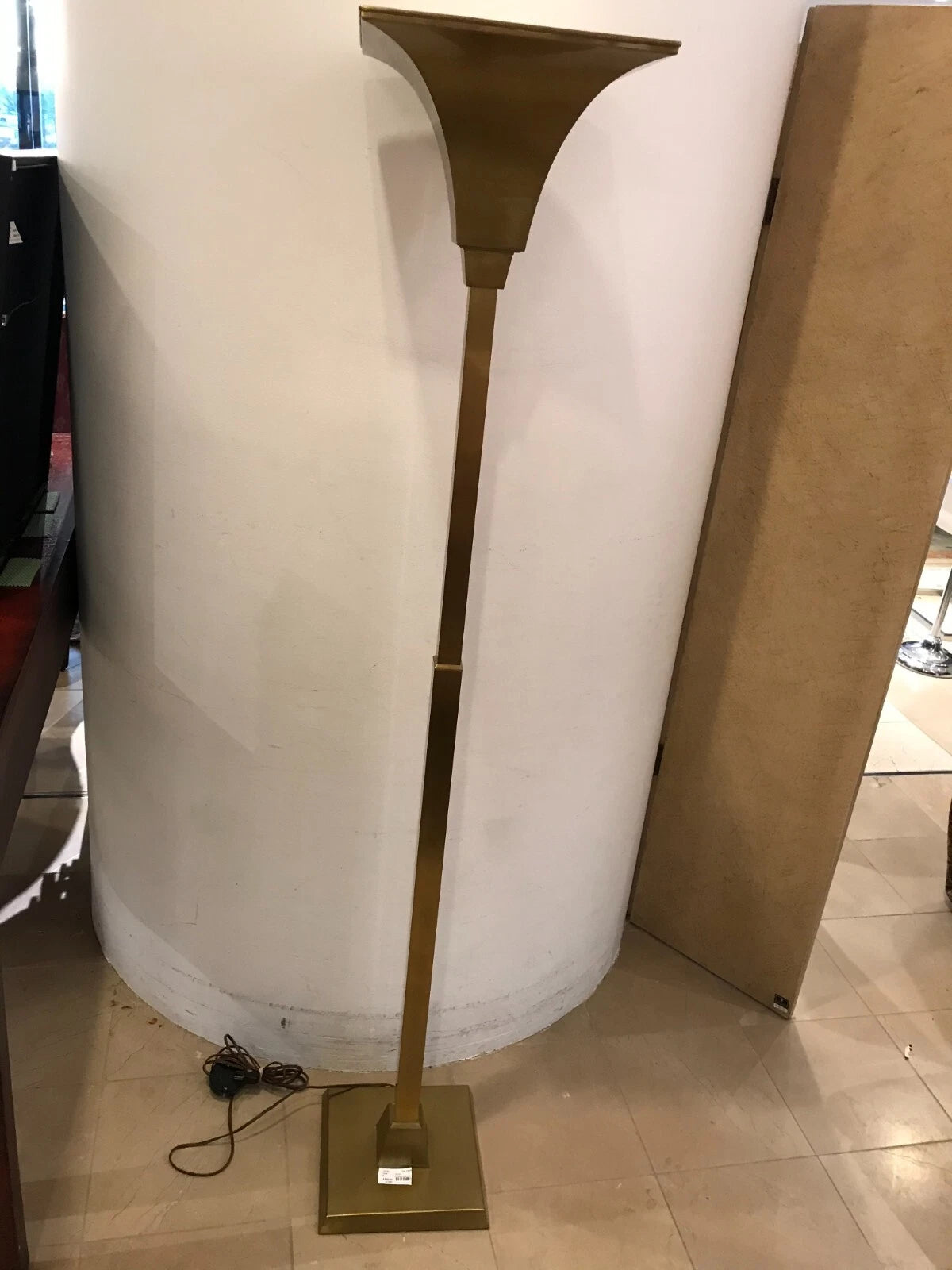 Wildwood Brushed Brass Torchiere (22730)