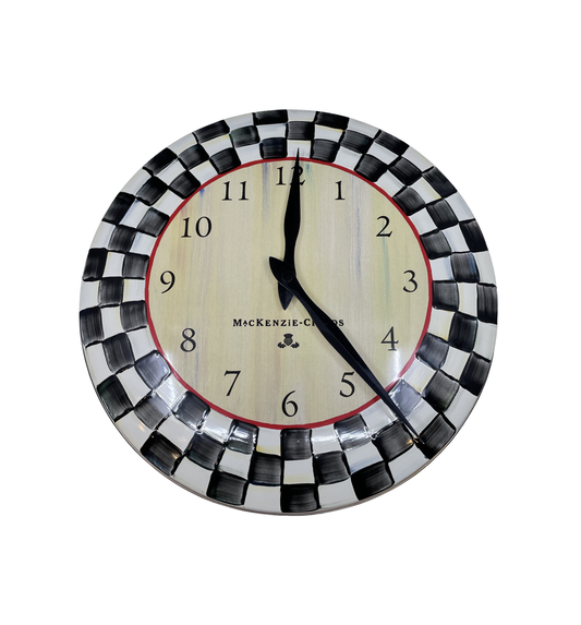 Mackenzie-Childs Wall Clock (0NL003)