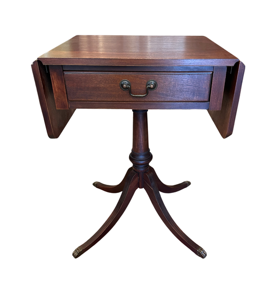 Small Drop Leaf with Drawer End Table (0C401D)