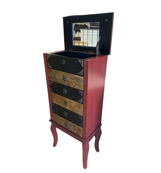 Pier 1 Asian Jewelry Cabinet AS IS (01401L)
