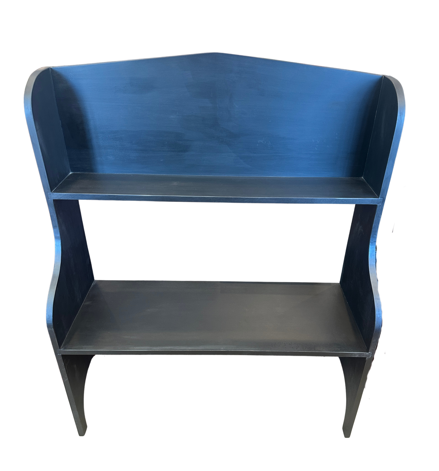 Early American Bench/Shelf in Black (0C401S)