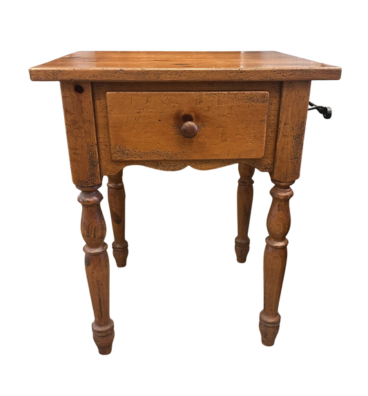 Butcher Block with Towel Rack (0C400W)