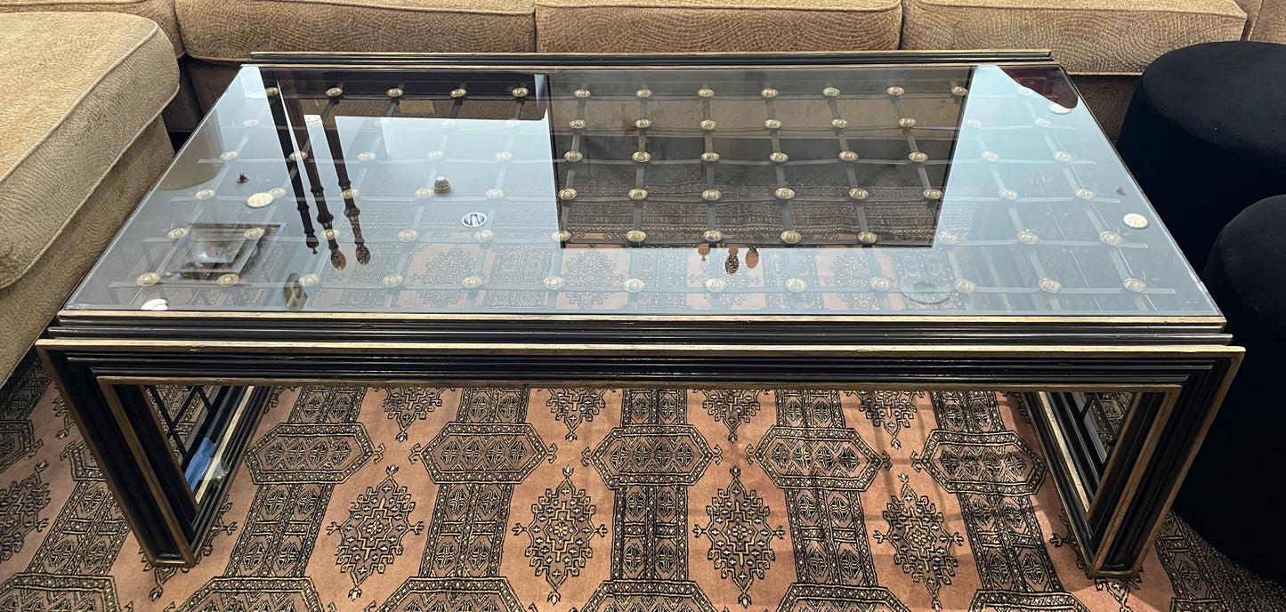 Marge Carson Parson Coffee Table, AS IS (01D02R)