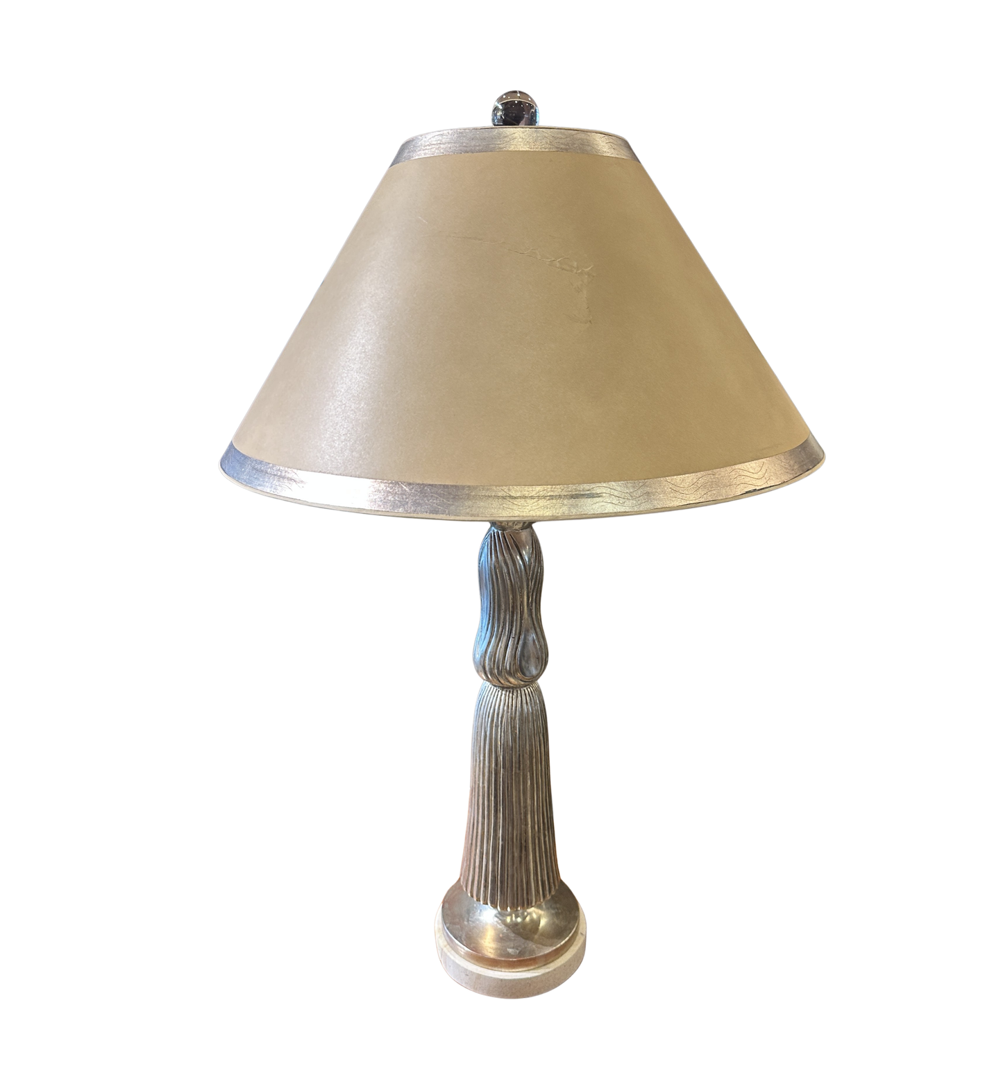 Hollywood Regency Style Tassel Lamp (0KP012)