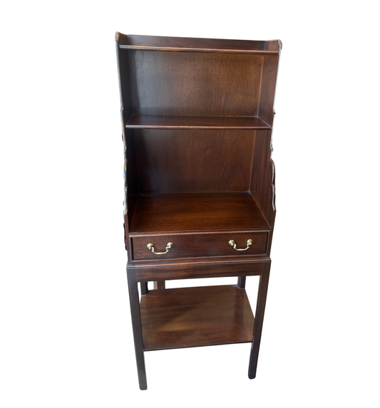 Mahogany Small Bookshelf/Etagere (0C401J)