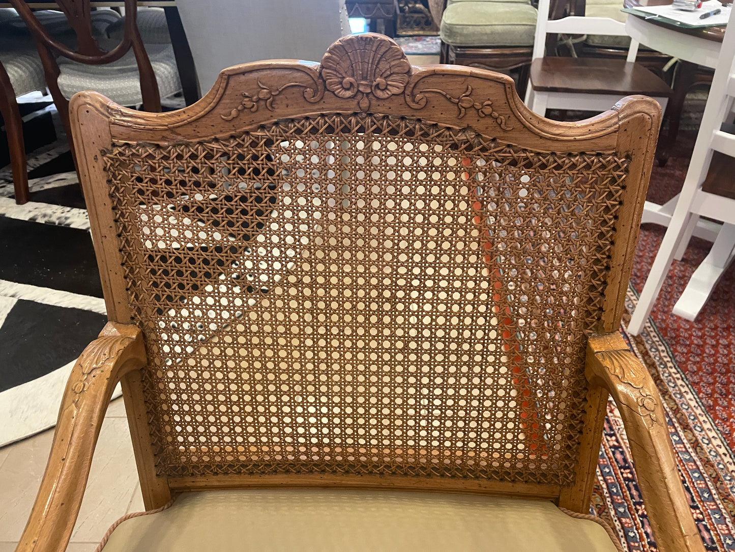 Antique Louis XV Fauteuil, AS IS (Two available 0O4005, 0O4006)