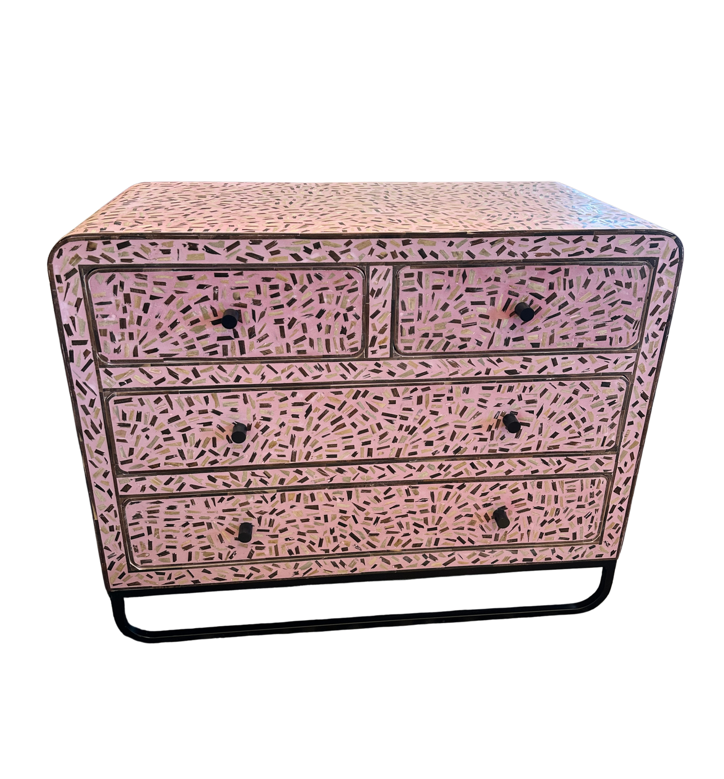 Moe's Home Collection Waterfall Dresser in Pink (0NY001)