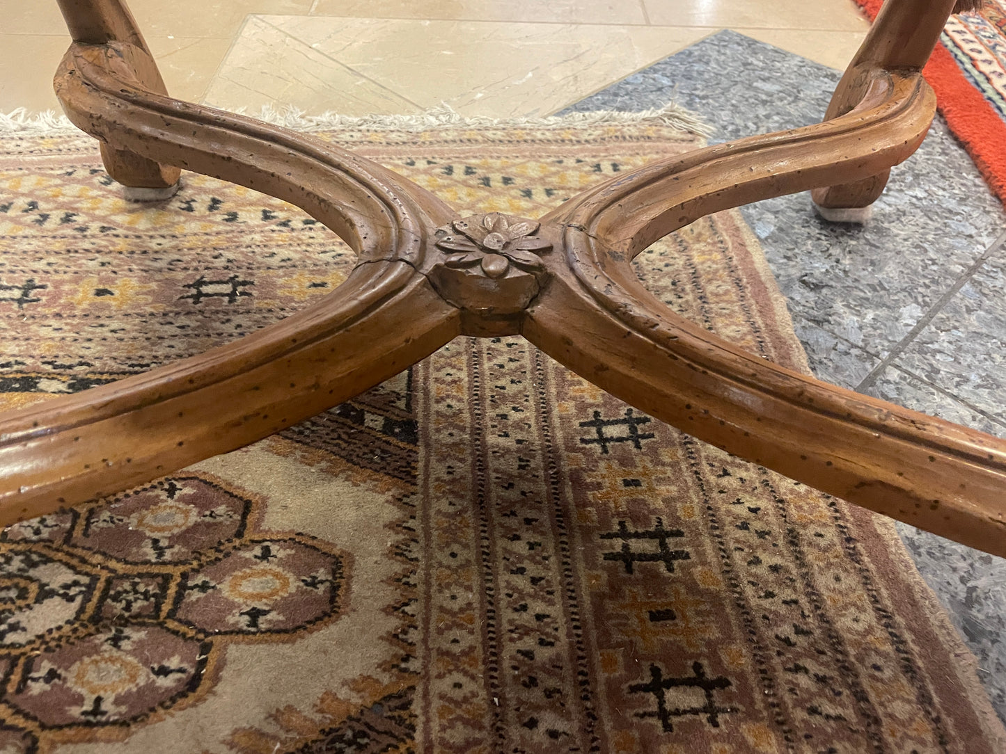 Antique Louis XV Fauteuil, AS IS (Two available 0O4005, 0O4006)