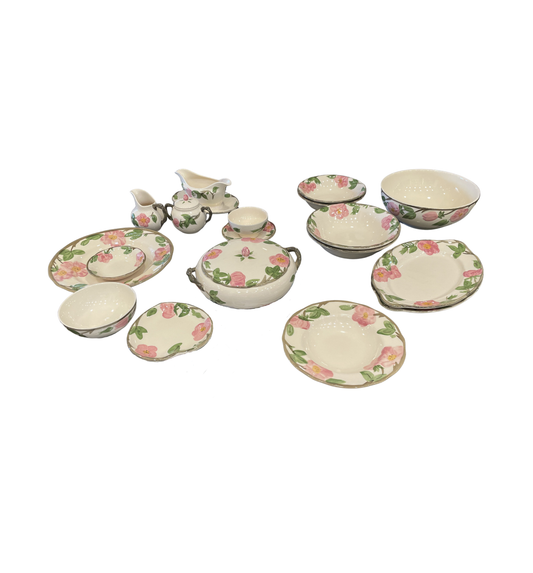 Assorted Franciscan Desert Rose Dishes