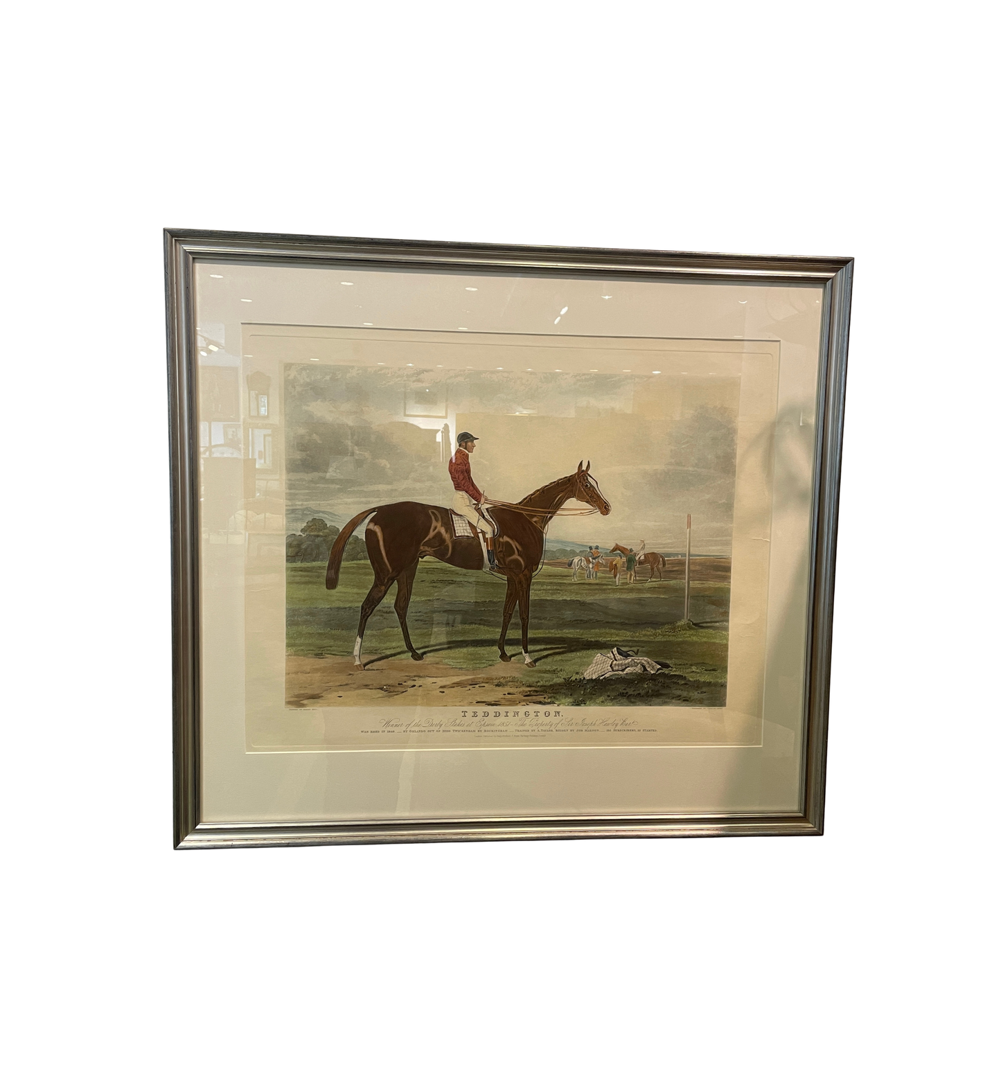 Teddington Engraving by Charles Hunt, painted originally by Harry Hall (0NQ001)