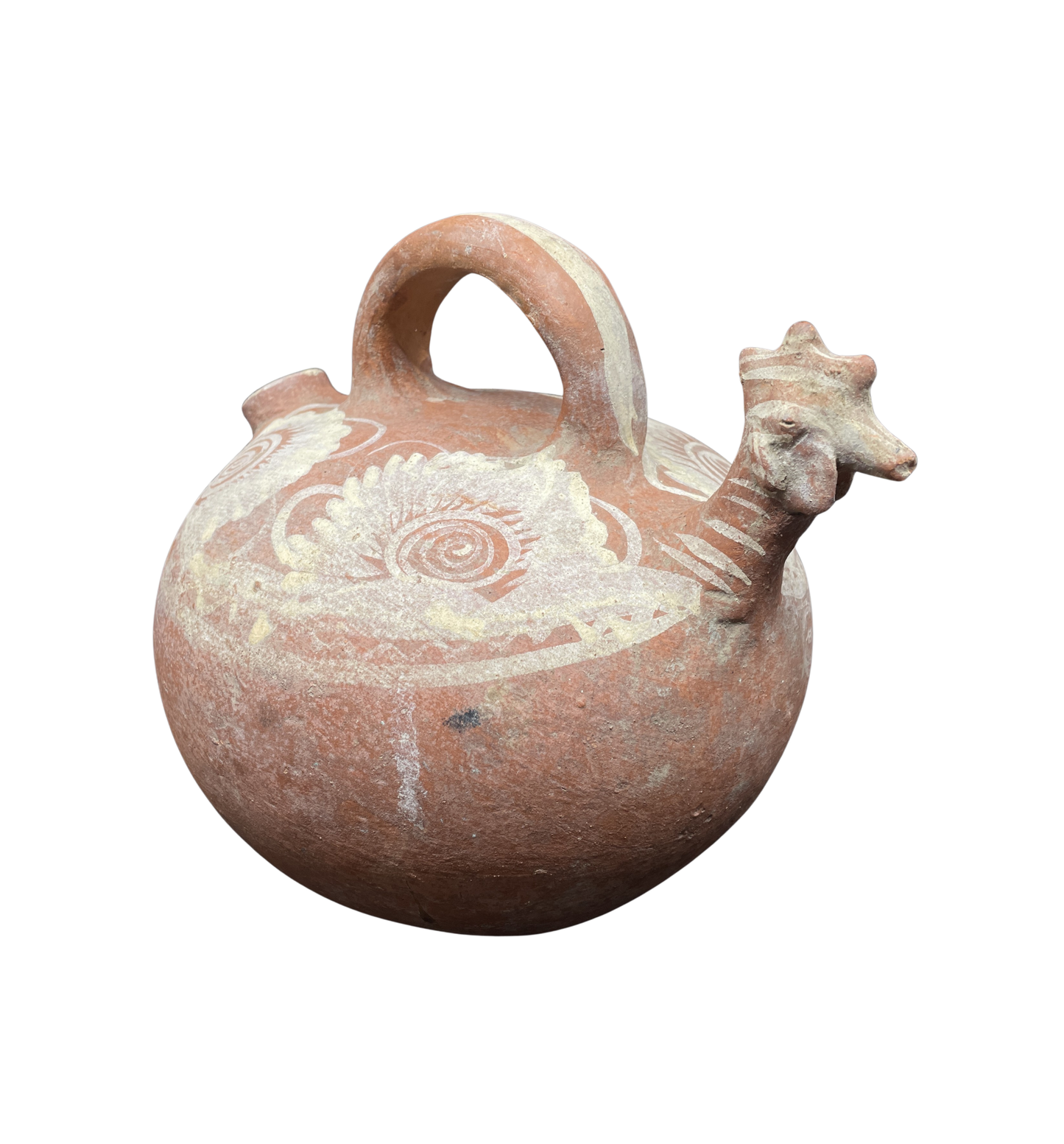 Peruvian Zoomorphic Rooster Jug (0JL00G)