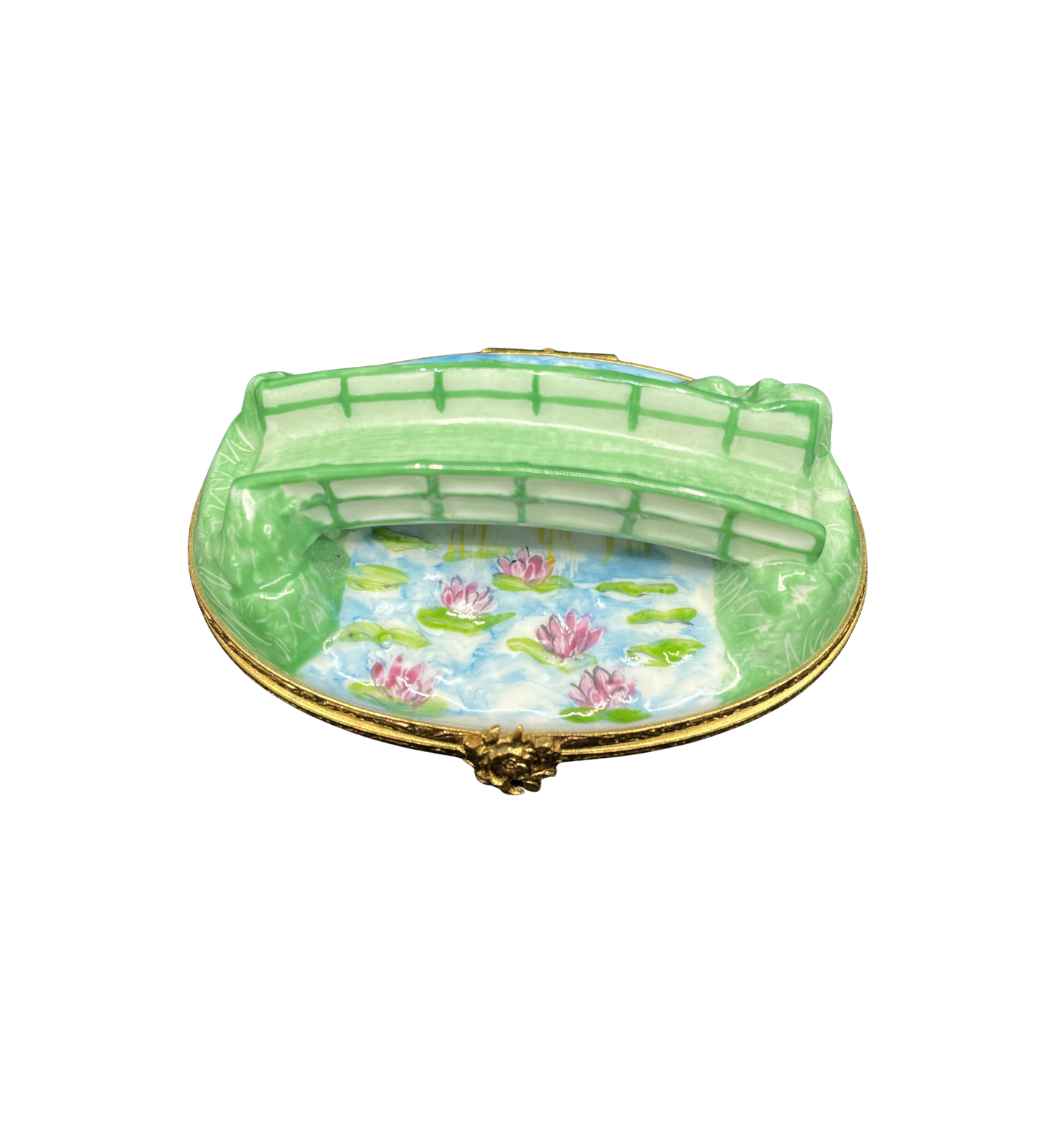 Limoges Monet's Bridge Trinket Box (0I0005)