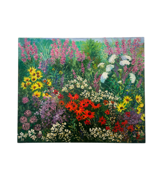 Jeanette Wittenberg "Summer Flowers in Bloom" Oil on Canvas (0I800C)