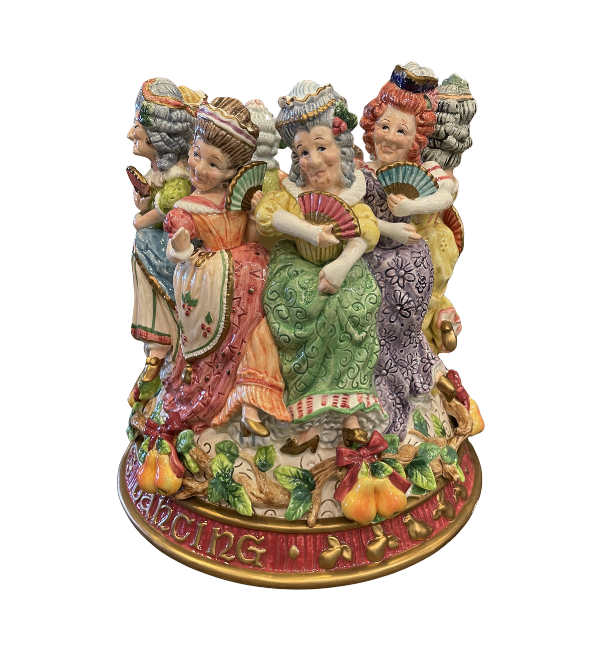 Fitz and Floyd 12 Days of Christmas 9 Ladies Dancing (0Q7006)