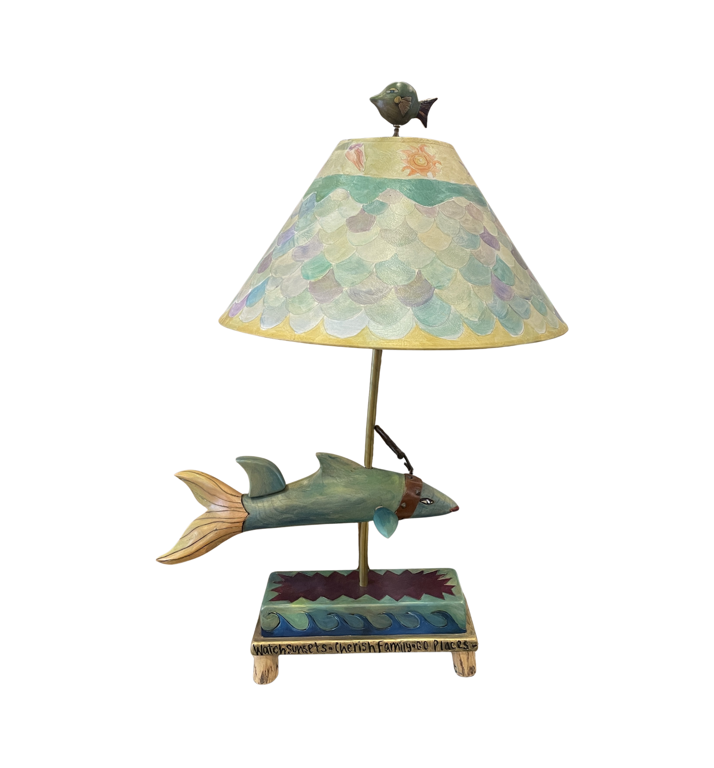 Sarah Grant "Sticks" Fish Lamp (0KT001)
