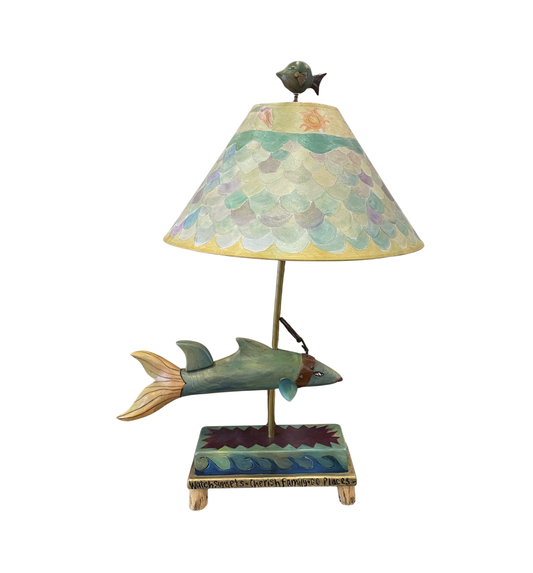 Sarah Grant "Sticks" Fish Lamp (0KT001)