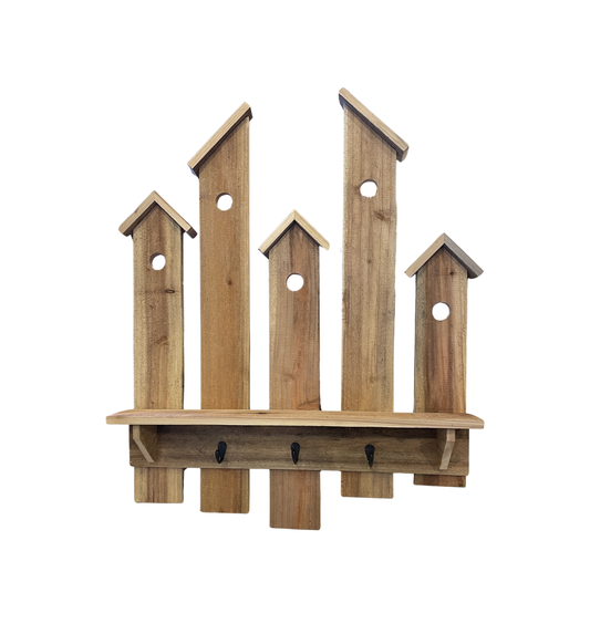 Bird House Coat Hook (00O008)