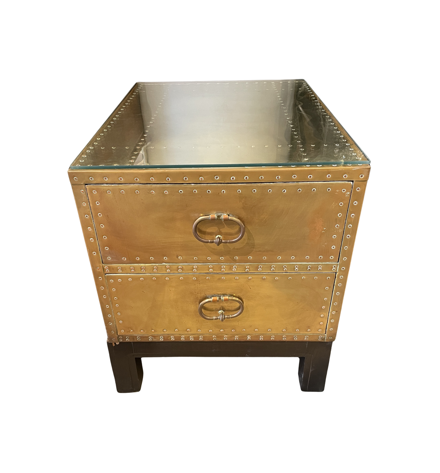 Vintage Sarried Two Drawer End Table, 1970s (0MD003)