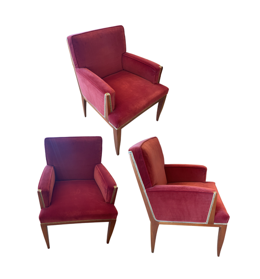 Scott Himmel Custom Deco Inspired Dining Chairs, Set of 8 (0KP002)