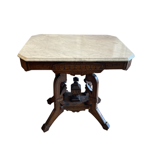Eastlake Marble Topped Table (0PN006)