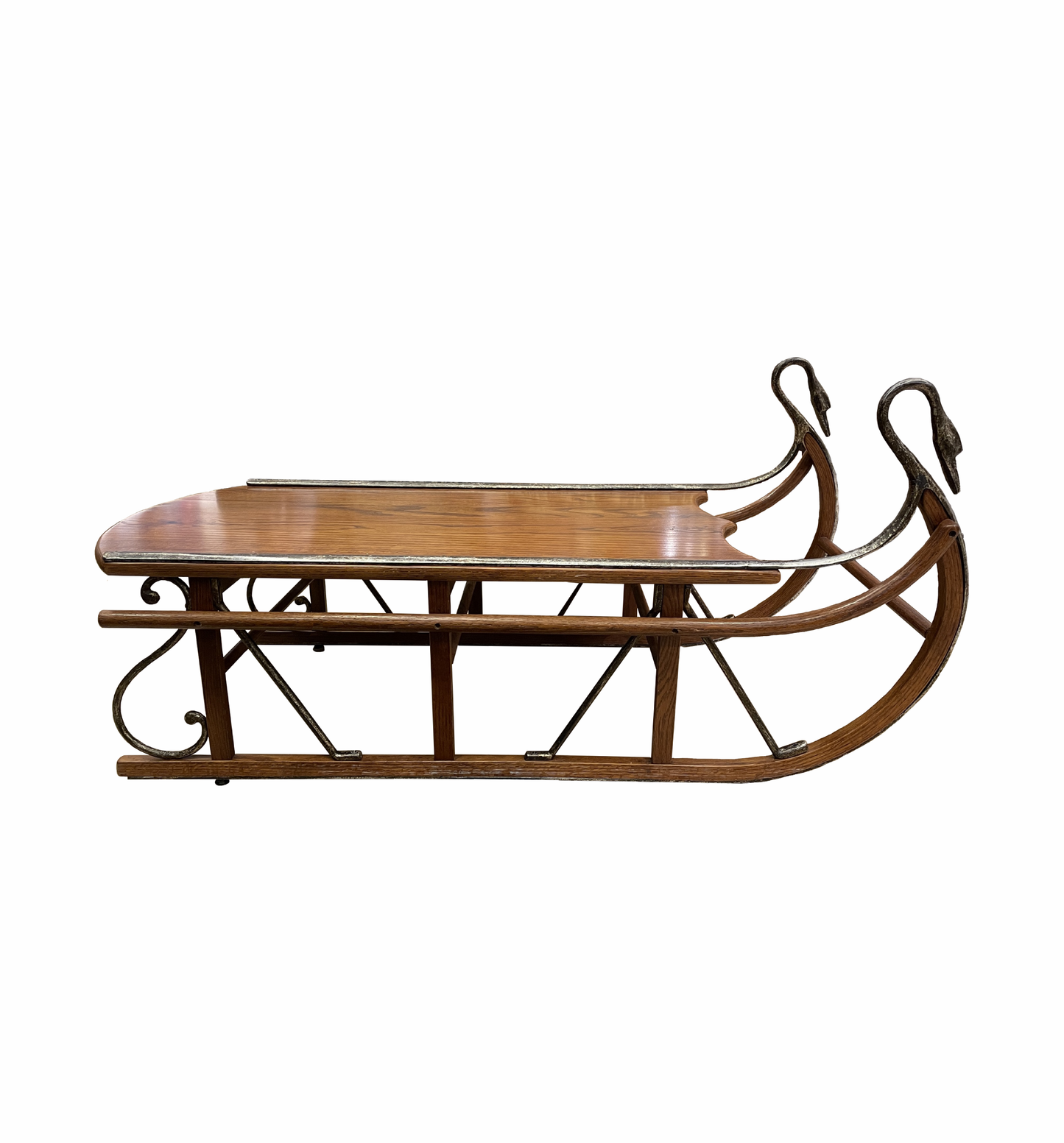 Sleigh Style Coffee Table (0ID001)