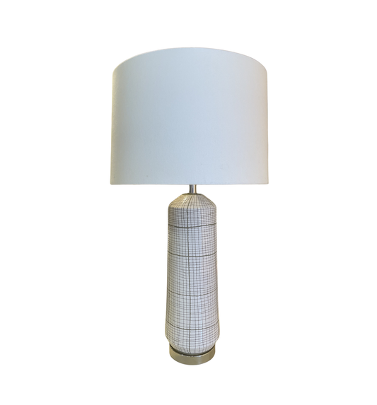 Natural Light Company Plaid Table Lamp (0N200F)