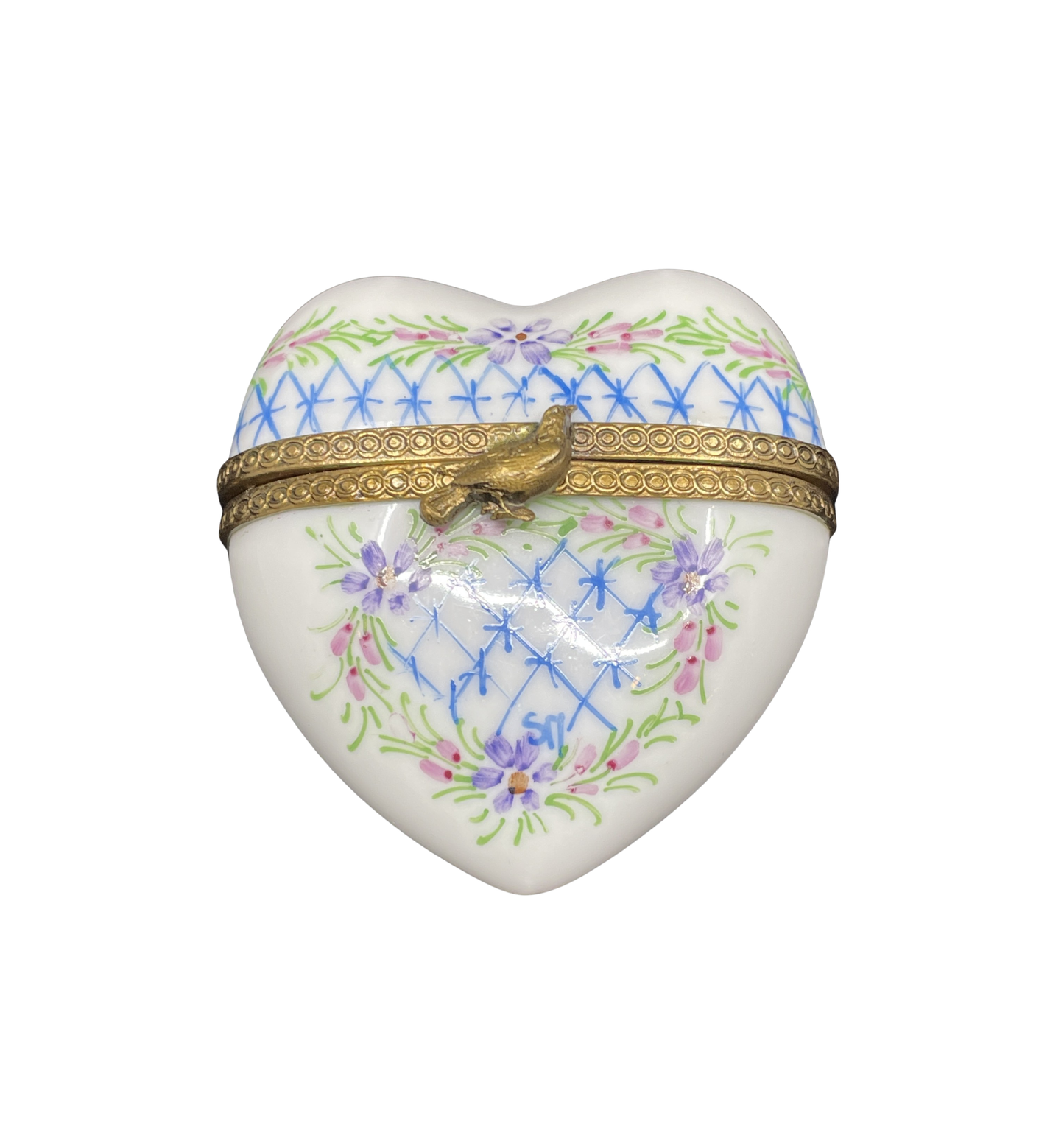 Limoges Trinket Box Heart (0IB00H)