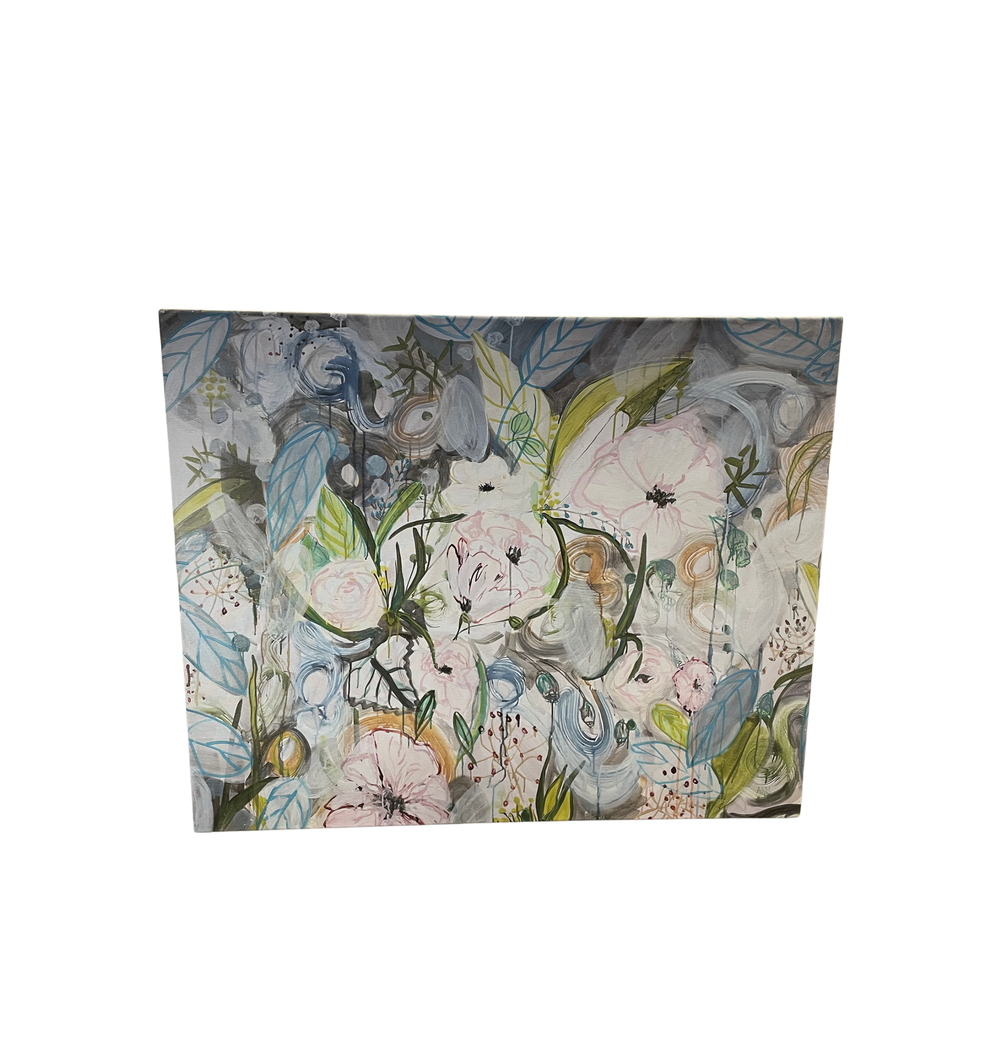 Alex Mason Floral on Canvas, Giclee (0JC00C)