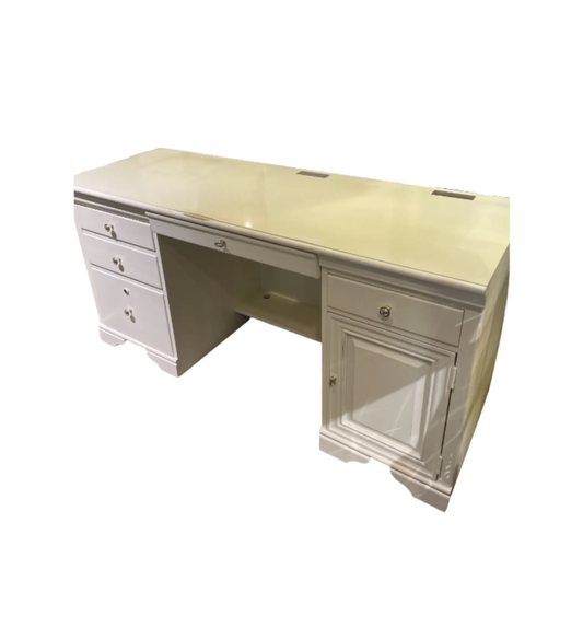 Stanley Console Desk with File Drawers (0CF00C)