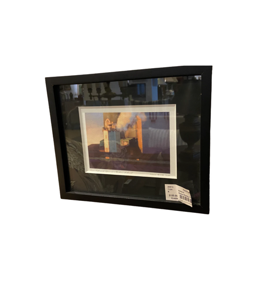 Robert Reddy "Through Chicago- Factory at Sunset" Giclee (20913)