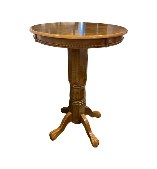 Round Cherry Pub Table, AS IS (0NT001)