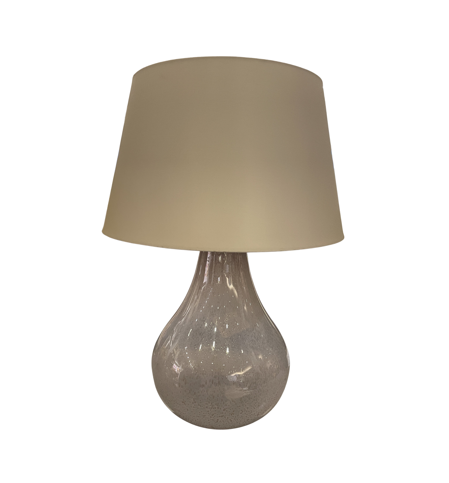 Pink Bubble Glass Table Lamp (0IV016)