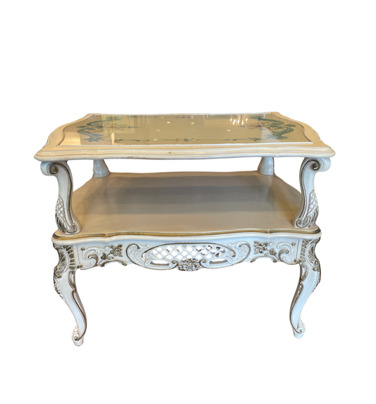 Italian Provincial End Table (2 Available) (0A900Z & 0A9010)