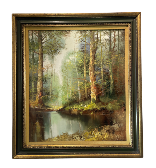 W Volker Landscape, Oil on Canvas (0L4001)