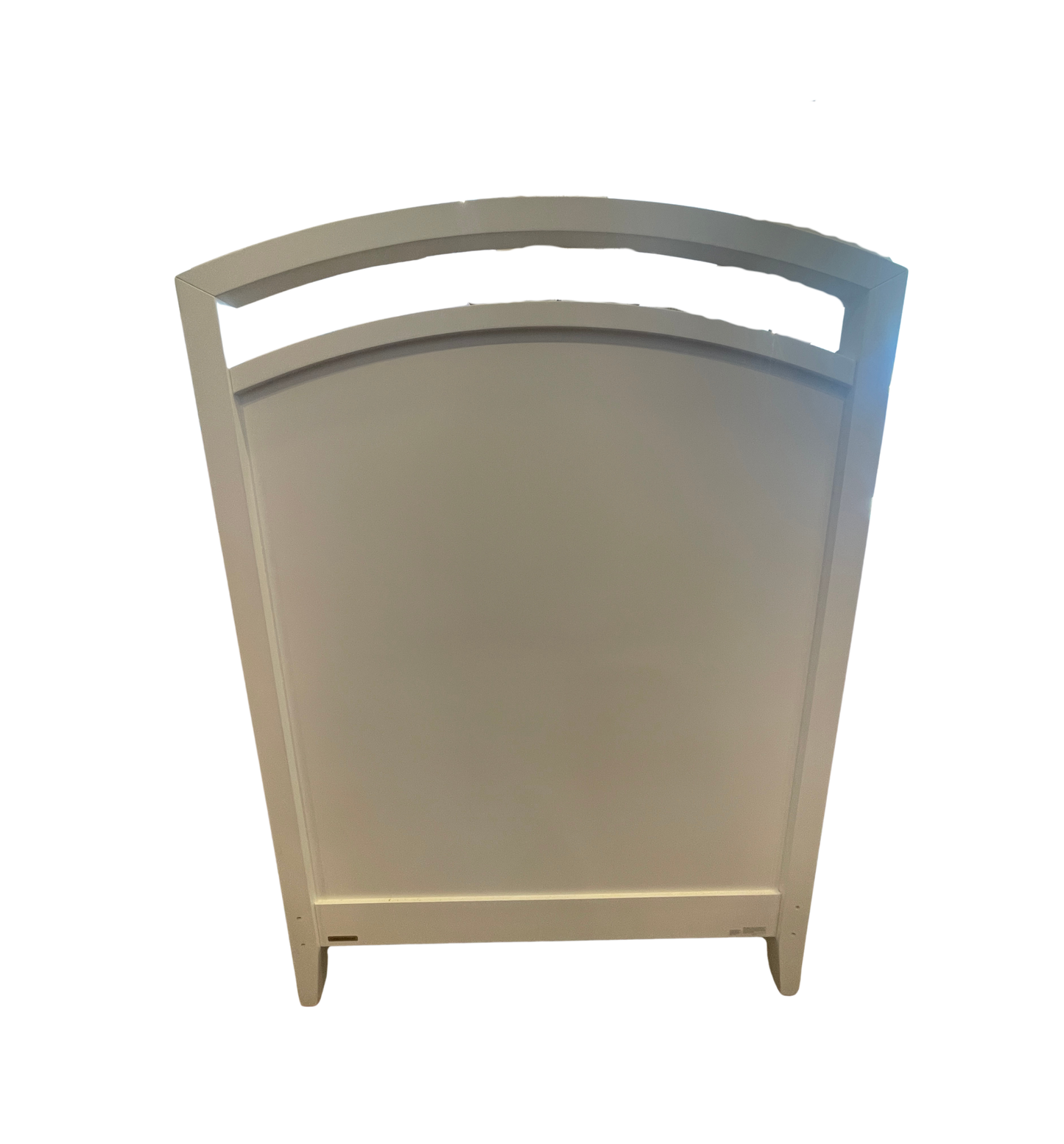 Crate & Barrel White Headboard (0OL002) (Two Available)
