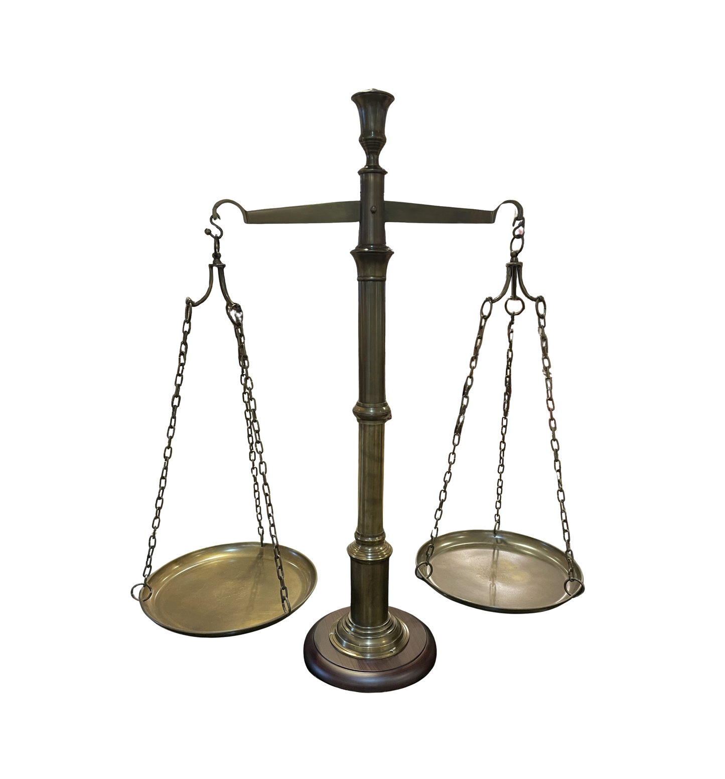 Brass and Wood Scale (0JL04B)