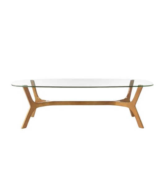 Crate and Barrel "Elke" Rectangular Coffee Table, AS IS (0K1001)