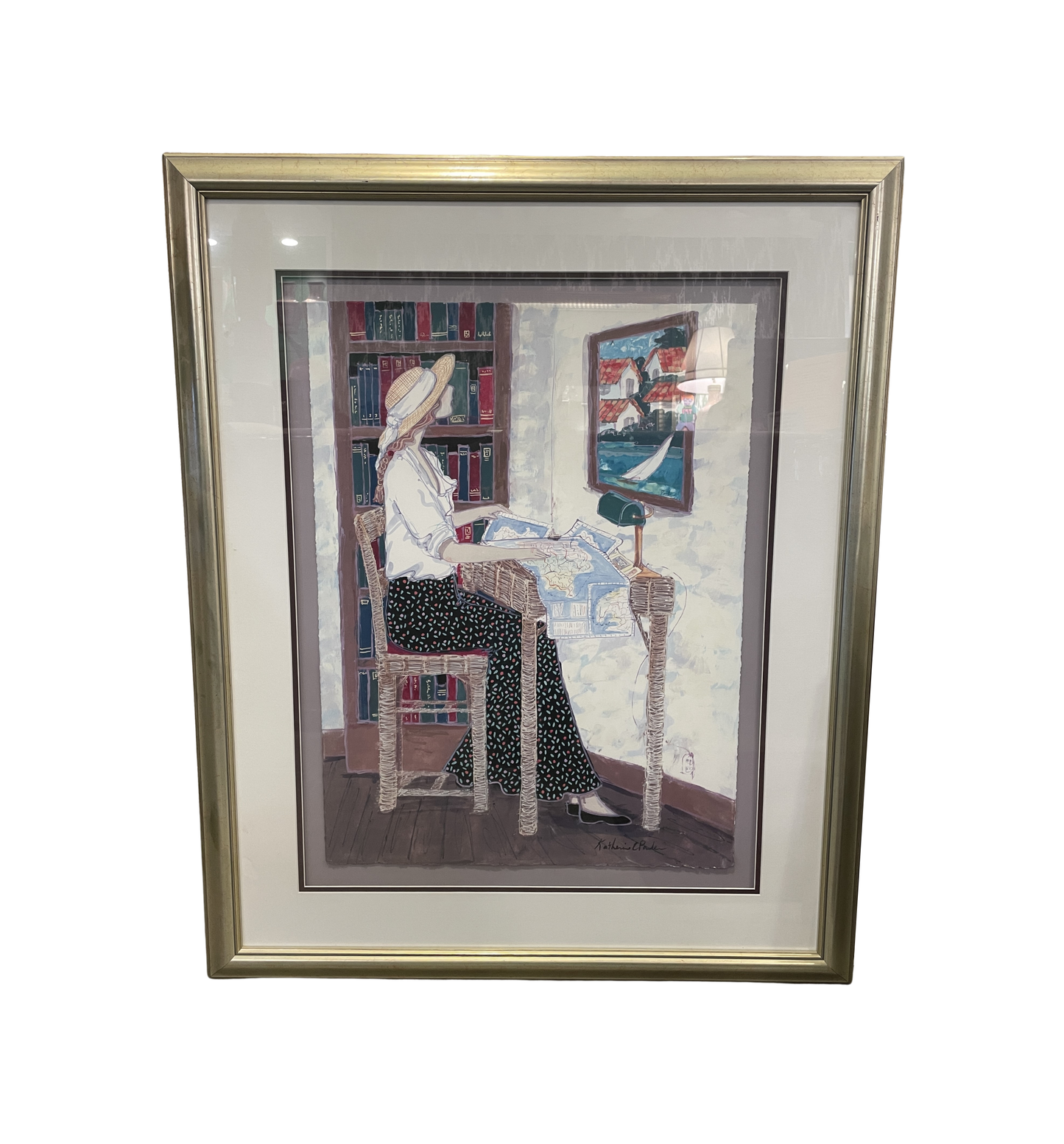 Katherine Parker "Woman at Desk" (0ND00I)