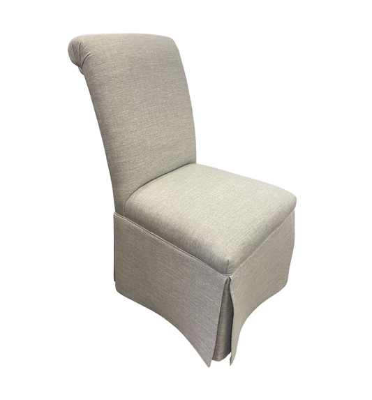 Slip Covered Parsons Chairs, Set of 4 (0KW003)