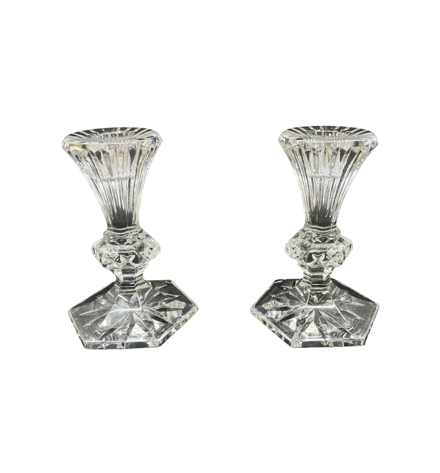 Waterford Candlesticks, a pair (0ME003)