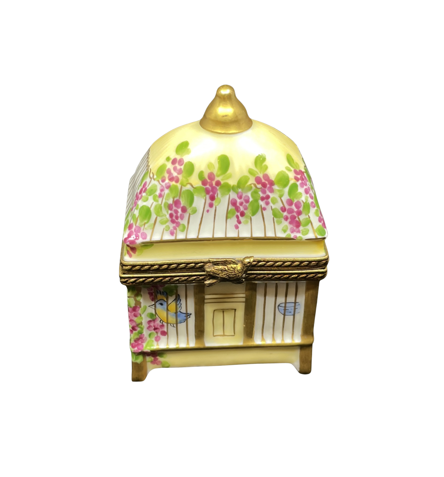Limoges Trinket Box Birdcage (0IB00B)