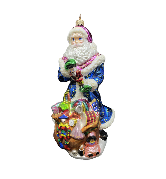 Radko This one is For You, Large Santa with toys (0IK01J)